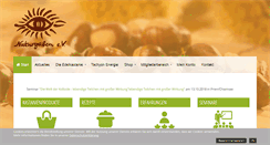 Desktop Screenshot of natur-gaben.de